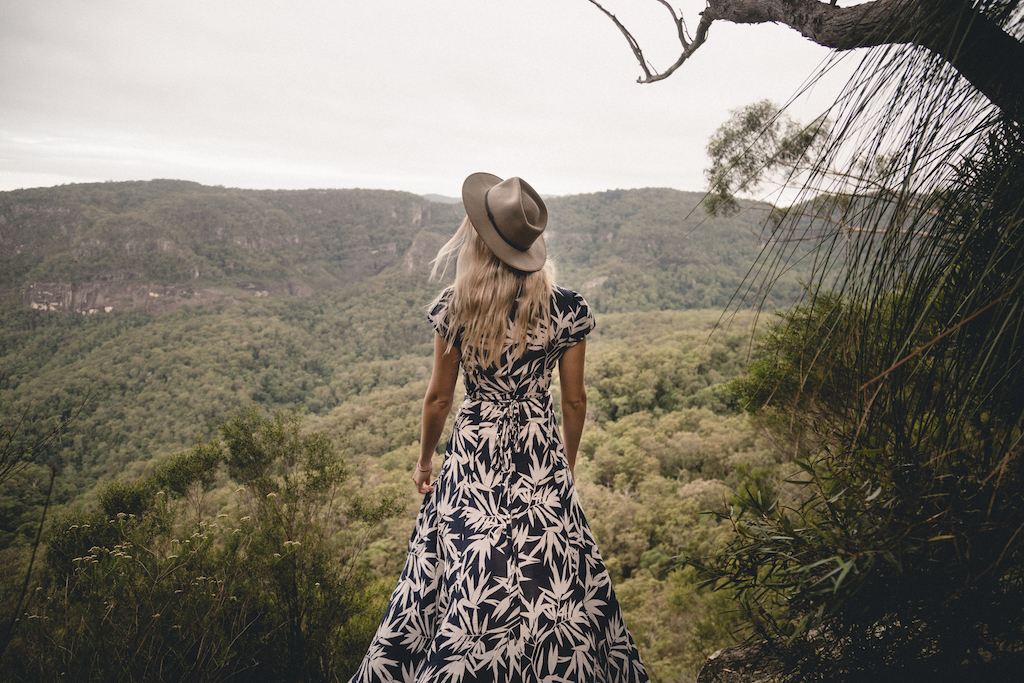 binna burra stays blog post girl in national park