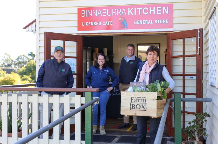 binna burra kitchen scenic rim farm box virgina west