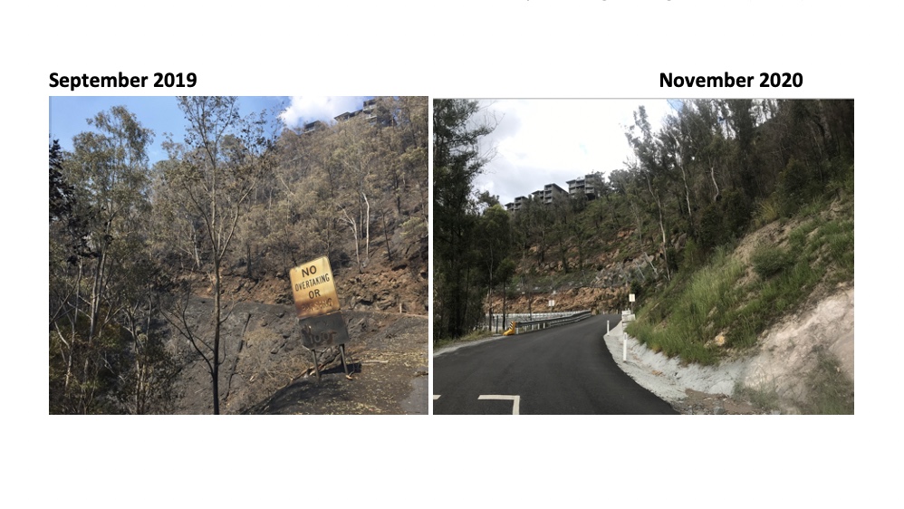 Road repairs now completed binna burra kitchen scenic rim farm box virgina west