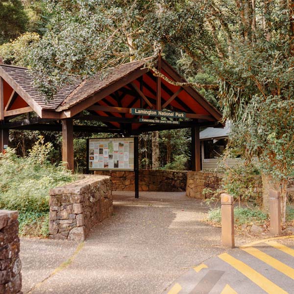 Binna Burra Trail Head - Lamington National Park entrance