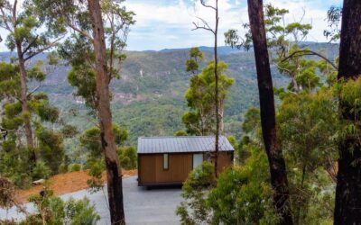 Why the Tiny Wild Houses have views out to Ship’s Stern in Woonoongoora (Lamington National Park)