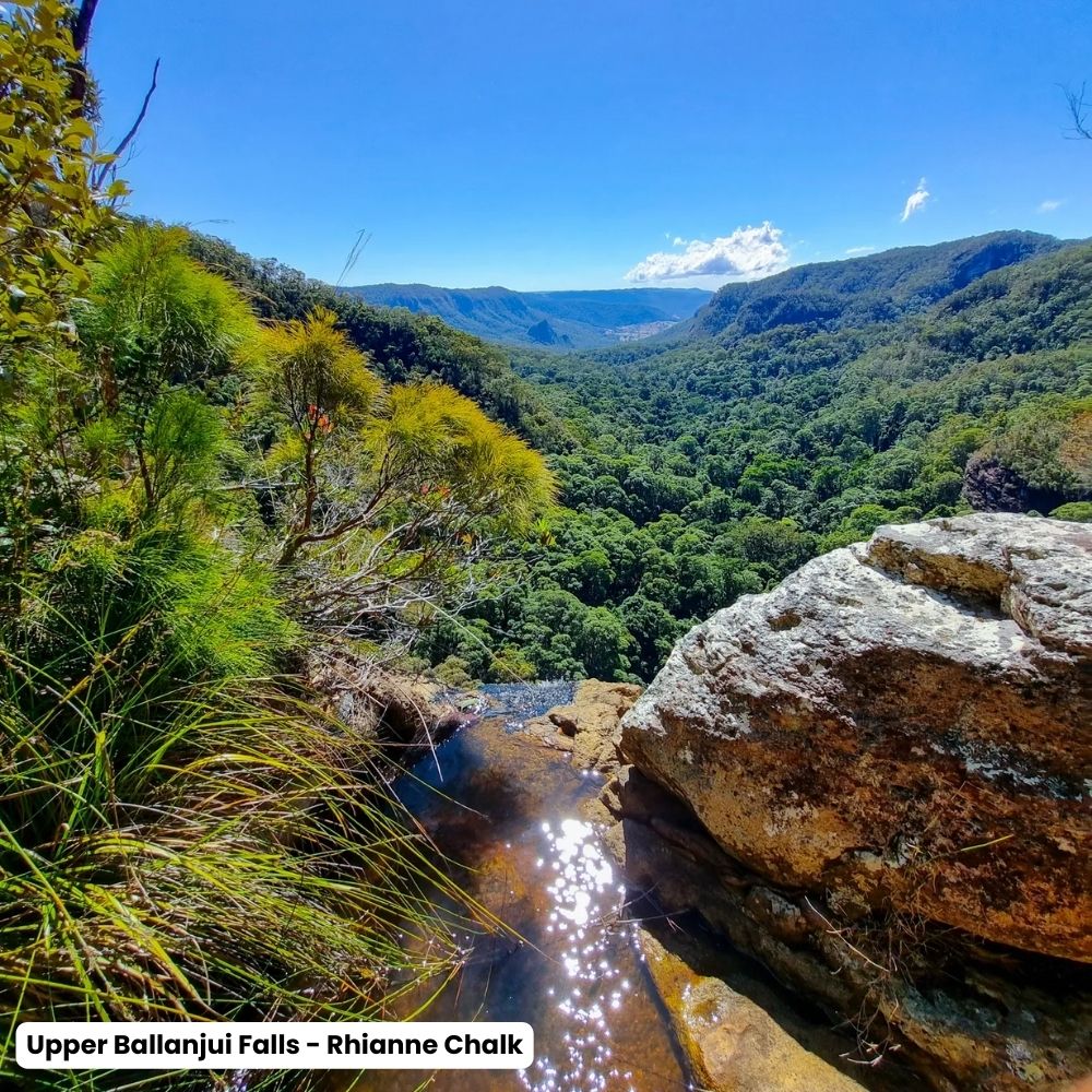 upper ballanjui falls views