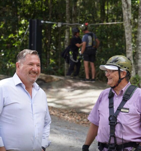 QLD Minister for the Environment and Tourism Andrew Powell