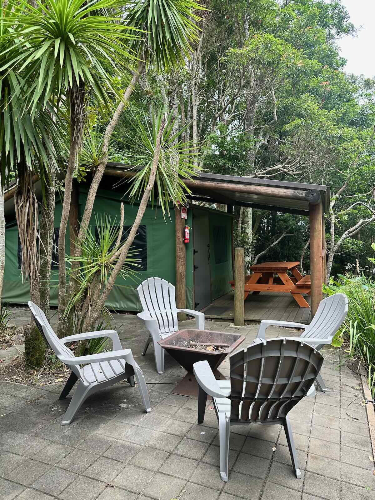 Refurbished Safari Tents at Binna Burra Lodge Campsite