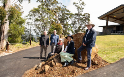Resilience Rock dedicated at Binna Burra